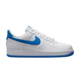 Кроссовки Nike Air Force 1 FlyEase 'White Hyper Royal', белый fd1146 101 | white/hyper royal/white