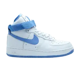 Кроссовки Nike Air Force 1 High B, белый 624038 141 | white/columbia blue