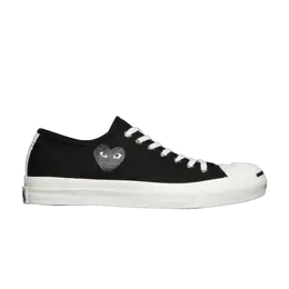 Кроссовки Converse Comme des Garçons x Jack Purcell 'Black', черный 125099 | black/black-university red