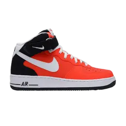 Кроссовки Nike Air Force 1 Mid '07 'Light Crimson Black', красный 315123 605 | light crimson/white/black