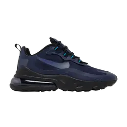 Кроссовки Nike Air Max 270 React 'Blackened Blue', синий cd6615 400 | blackened blue/laser blue/white/black