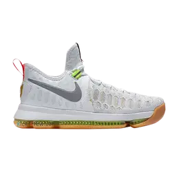 Кроссовки Nike KD 9 EP 'Summer Pack', белый 844382 900 | multi-color/metallic silver