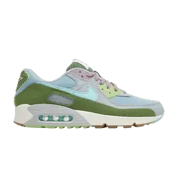 Кроссовки Nike Air Max 90 SE 'Sun Club - Worn Blue Treeline', разноцветный dm0036 400 | worn blue/wolf grey/treeline/copa