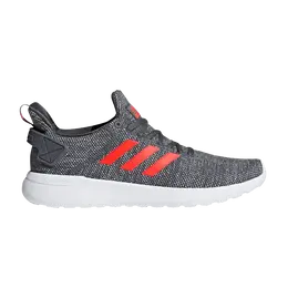 Кроссовки Adidas Lite Racer BYD 'Grey Solar Red', серый db1600 | grey five/solar red/cloud white