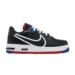 Кроссовки Nike Air Force 1 React 'USA', черный ct1020 001 | black/white/gym red/gym blue