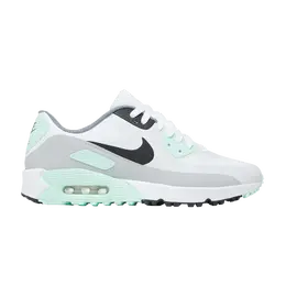 Кроссовки Nike Air Max 90 Golf 'Smoke Grey Light Green', белый cu9978 107 | white/black/light smoke grey
