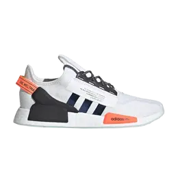 Кроссовки Adidas NMD_R1 V2 'White Coral', белый fx3527 | cloud white/signal coral
