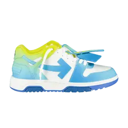 Кроссовки Off-White Off-White Out of Office 'Light Blue Yellow Gradient', синий omia189g22lea003 4540 | blue/light blue/white