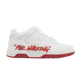 Кроссовки Off-White Off-White Out of Office Low 'For Walking - White Red' 2023, белый omia189s23lea003 0125 | white/red