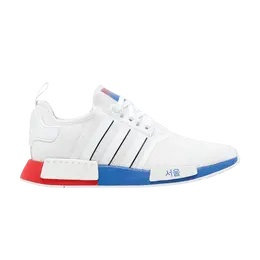 Кроссовки Adidas NMD_R1 'United By Sneakers - Seoul', белый fy1163 | cloud white/core black/blue