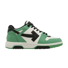 Кроссовки Off-White Off-White Out of Office Low 'Green Black', зеленый omia189s24lea006 5510 | green/black