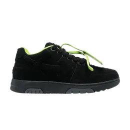 Кроссовки Off-White Off-White Out of Office 'Black Green', черный omia189f22fab001 1010 | black/green