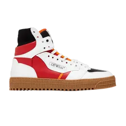 Кроссовки Off-White Off-White Off-Court 3.0 High 'White Red Gum', красный omia065s24lea002 2501 | red/white