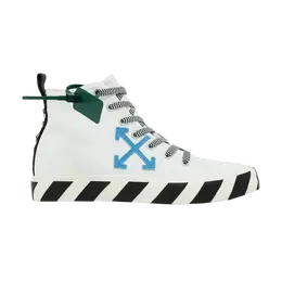 Кроссовки Off-White Off-White Vulcanized Mid 'White Blue', белый omia119s22fab001 0145 | white/black/blue
