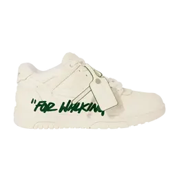 Кроссовки Off-White Off-White Out of Office 'For Walking - White Jet Green', белый omia189s25lea005 014a | white/jet green