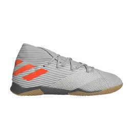 Кроссовки Adidas Nemeziz 19.3 IN 'Grey Solar Orange', серый ef8289 | grey two/solar orange/chalk white