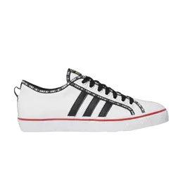 Кроссовки Adidas Nizza 'White Vivid Red', белый gx6093 | footwear white/core black/vivid red