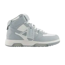 Кроссовки Off-White Off-White Out of Office Mid 'Grey White Clear Sole', серый omia259c99lea002 0109 | white/grey