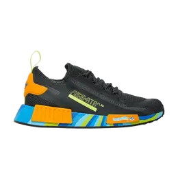 Кроссовки Adidas NMD_R1 Spectoo 'Black Multi', черный gx8092 | core black/orange/blue