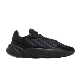 Кроссовки Adidas Ozelia 'Black Collegiate Purple', черный hr1171 | core black/collegiate purple/screaming green