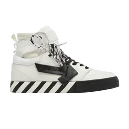 Кроссовки Off-White Off-White Vulc Sneaker High 'White Black', белый omia225f21lea001 0110 | white/black