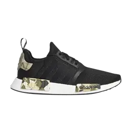 Кроссовки Adidas NMD_R1 'Black Camo', черный fw6417 | core black/core black/savannah