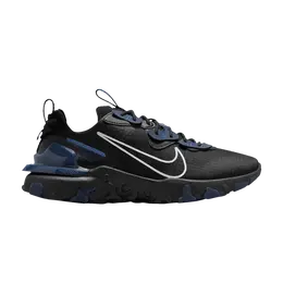 Кроссовки Nike React Vision 'Black Midnight Navy', черный hm9603 002 | black/wolf grey/midnight navy