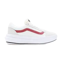 Кроссовки Vans Old Skool Overt ComfyCush 'White Red', белый vn0a7q5ecpe | white/red