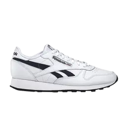 Кроссовки Reebok Classic Leather 'White Vector Navy', белый if5516 | white/vector navy/core black