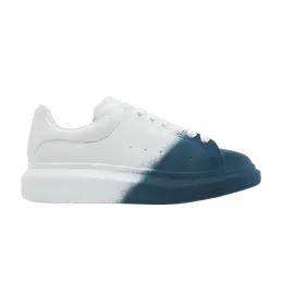 Кроссовки Alexander McQueen Alexander McQueen Oversized Sneaker 'White Emerald Green Spray', белый 575415 whwm2 9706 | white/emerald green