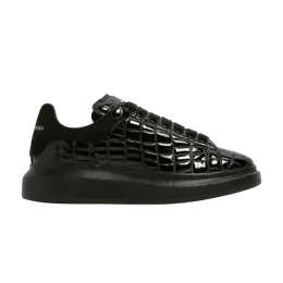 Кроссовки Alexander McQueen Alexander McQueen Oversized Sneaker 'Black Crocodile', черный 625173 w4mu1 1000 | black/black