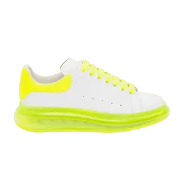 Кроссовки Alexander McQueen Alexander McQueen Oversized Sneaker 'White Flourescent Yellow', белый 604232 whx9w 9179 | white/flourescent yellow/flourescent yellow