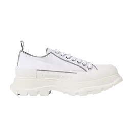 Кроссовки Alexander McQueen Alexander McQueen Tread Slick Lace Up 'White Silver', белый 705664 w4tga 9348 | white/silver