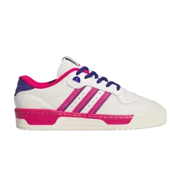 Кроссовки Adidas Hoop York City x Rivalry Low 'Off White Bold Pink', кремовый ih3059 | off white/bold pink/cream white