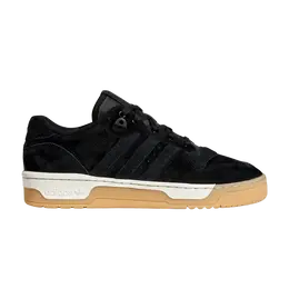 Кроссовки Adidas Rivalry Low 'Black Gum', черный eg9001 | core black/chalk white/gum