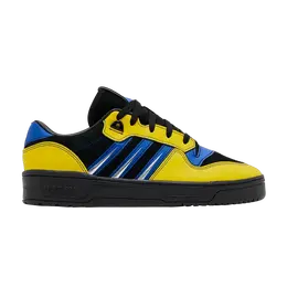 Кроссовки Adidas Marvel x Rivalry 86 Low 'Wolverine', черный jq5037 | core black/team yellow/royal blue