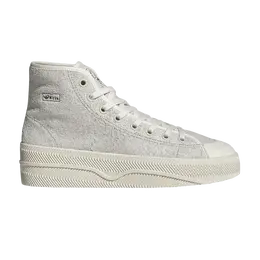 Кроссовки Adidas Nizza High 'Chalk White', белый gx6310 | chalk white/off white/off white