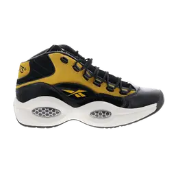 Кроссовки Reebok BAIT x Peanuts x Question Mid 'Black Boldly Yellow', черный gw1405 | core black/boldly yellow/chalk