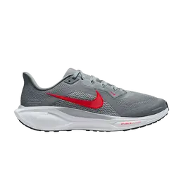 Кроссовки Nike Air Zoom Pegasus 41 'Cool Grey Bright Crimson', серый fd2722 013 | cool grey/wolf grey/pure platinum/bright crimson