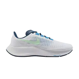 Кроссовки Nike Air Zoom Pegasus 37 'White Blue Cucumber', белый bq9646 101 | white/valerian blue/laser blue/cucumber calm
