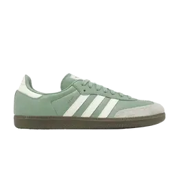 Кроссовки Adidas Samba OG 'Silver Green Gum', зеленый ji1866 | silver green/chalk white/gum
