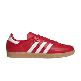 Кроссовки Adidas Samba OG 'Fourth of July Pack - Scarlet', красный jr0881 | better scarlet/cloud white/gum