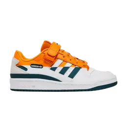 Кроссовки Adidas Forum Low Premium 'White Crew Orange Teal', белый fy4970 | crew orange/cloud white/wild teal