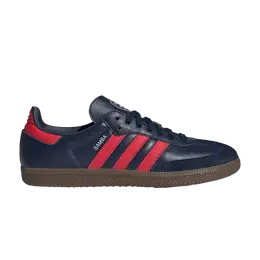 Кроссовки Adidas Arsenal x Samba 'Away Kit', синий jq4037 | night indigo/pure ruby/gum