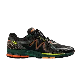 Кроссовки New Balance Aimé Leon Dore x 860v2 'Black Green Orange', черный 00011 10000aldx8b blac | black