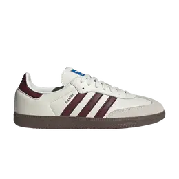 Кроссовки Adidas Samba OG 'Off White Maroon' emmi Exclusive, кремовый jr2659 | off-white/maroon/gum