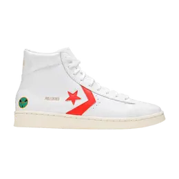 Кроссовки Converse Pro Leather High 'Roswell Rayguns - White', белый 171197c | white/white/orange