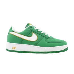 Кроссовки Nike Air Force 1 Canvas, зеленый 306349 311 | classic green/white-sport gold