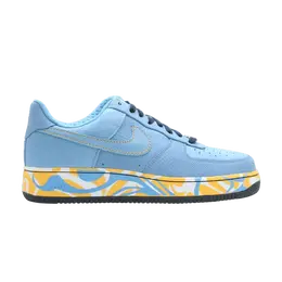 Кроссовки Nike Air Force 1 Premium 07, синий 315180 471 | university blue/varsity maize