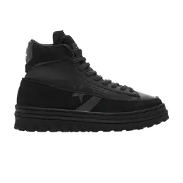 Кроссовки Converse Pro Leather X2 High 'Black Ice - Triple Black', черный 169478c | black/black/black